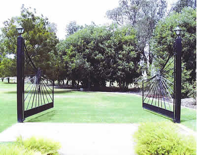 Gates at Bandianna
